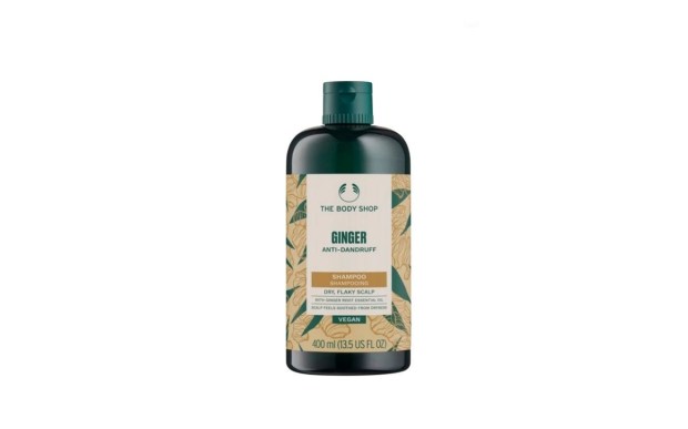 แชมพูขจัดรังแค ยี่ห้อ The Body Shop Ginger Scalp Care Shampoo