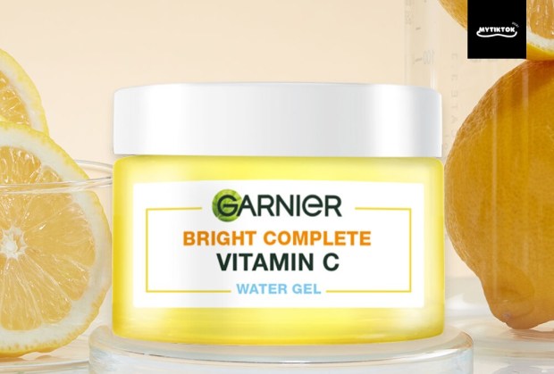 ครีมทาฝ้ายี่ห้อไหนดี Garnier Bright Complete Vitamin C Water Gel
