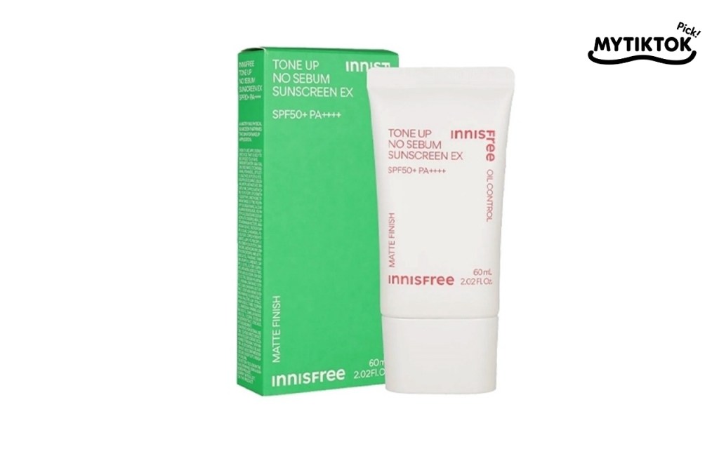 innisfree Tone Up No Sebum Sunscreen (Green)