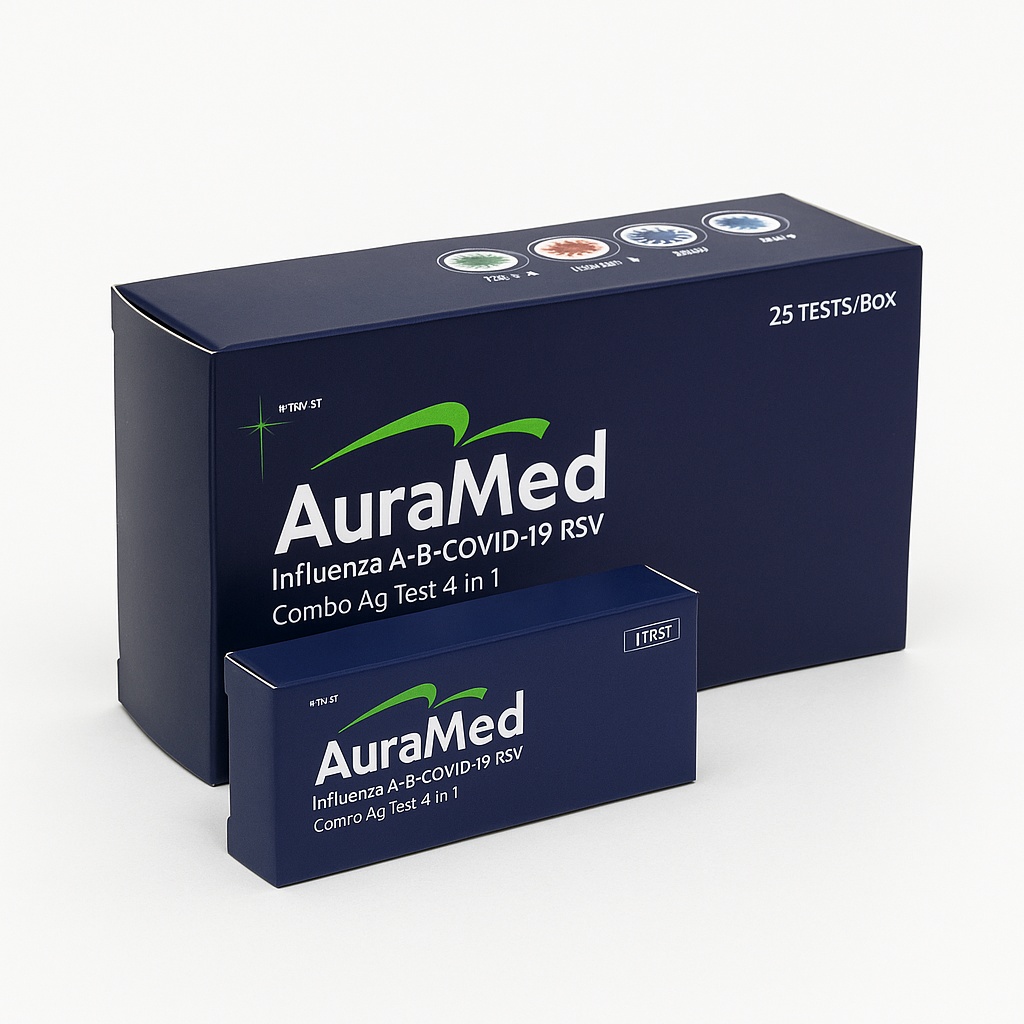 ชุดตรวจโควิด ยี่ห้อ AuraMed