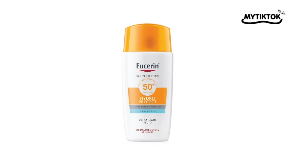 ครีมกันแดด Eucerin Sun Face Hydro Protect Ultra-Light Fluid SPF 50+