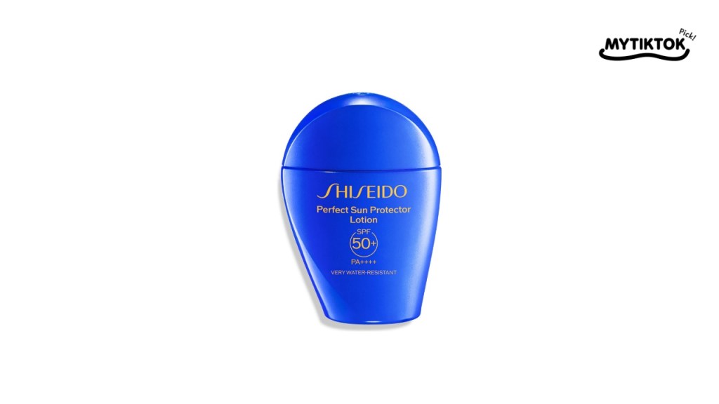 ครีมกันแดด กันน้ำ ไปทะเล ยี่ห้อ Shiseido Perfect Sun Protector Lotion SPF50+ PA++++