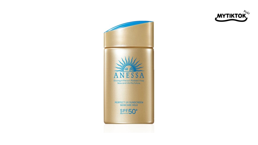 ครีมกันแดด กันน้ำ ไปทะเล ยี่ห้อ Anessa Perfect UV Sunscreen Skincare Milk SPF50+ PA++++