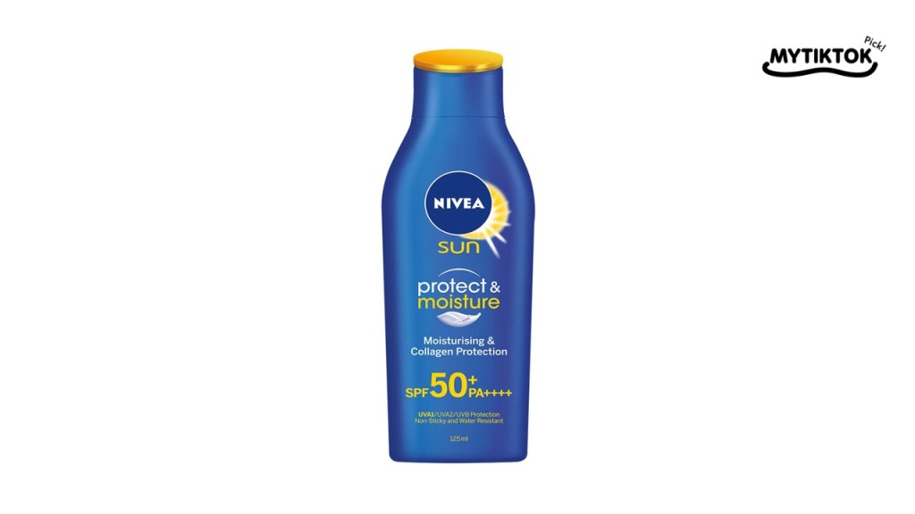 ครีมกันแดด กันน้ำ ไปทะเล ยี่ห้อ Nivea Sun Protect & Moisture Body SPF50 PA++++