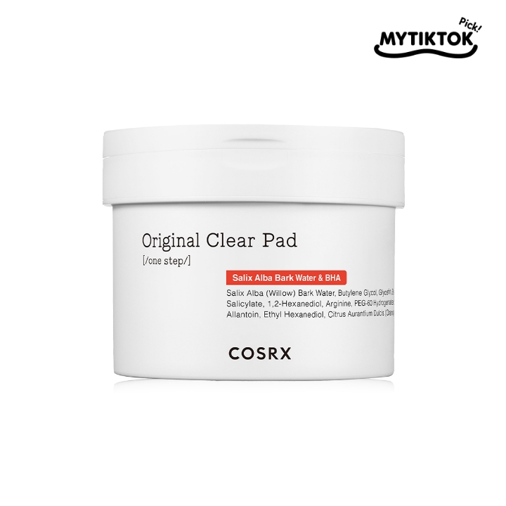 One Step Original Clear Pad (แผ่นเช็ดหน้าลดสิว)