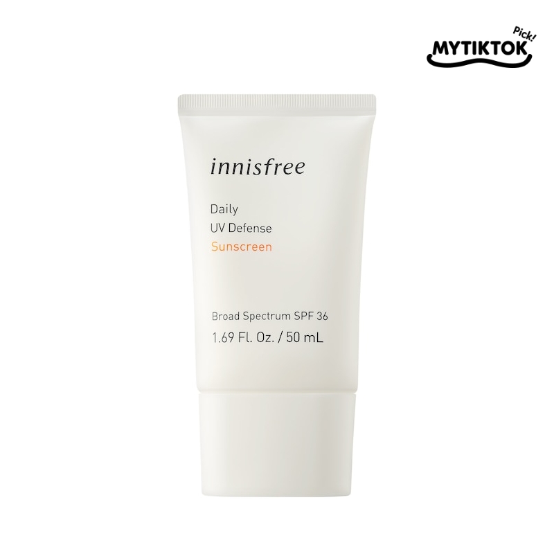  Innisfree Daily UV Defense Sunscreen SPF 36 (ครีมกันแดด)
