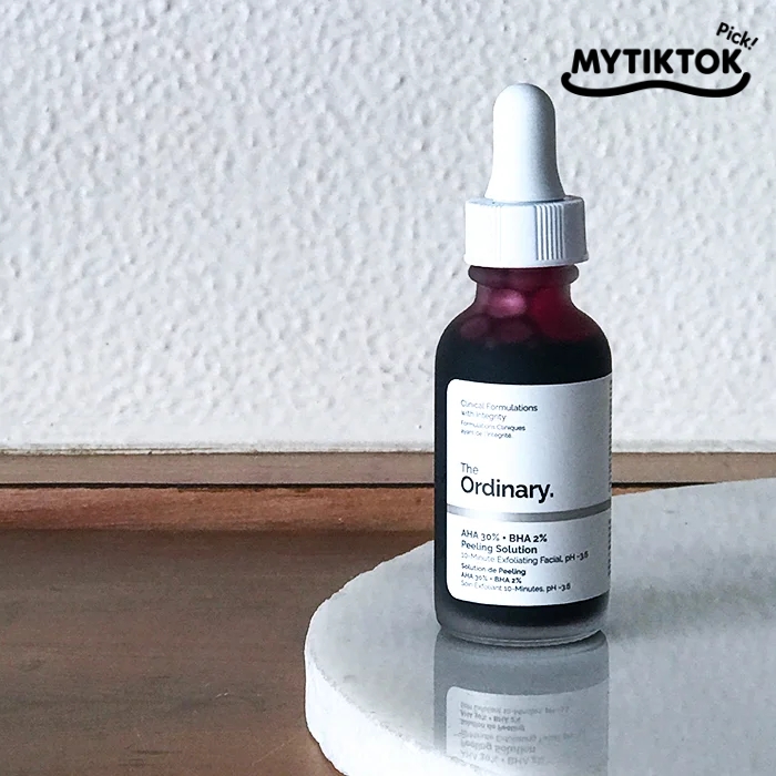 ครีมรักษาหลุมสิวผู้ชาย ยี่ห้อไหนดี The Ordinary AHA 30% + BHA 2% Peeling Solution