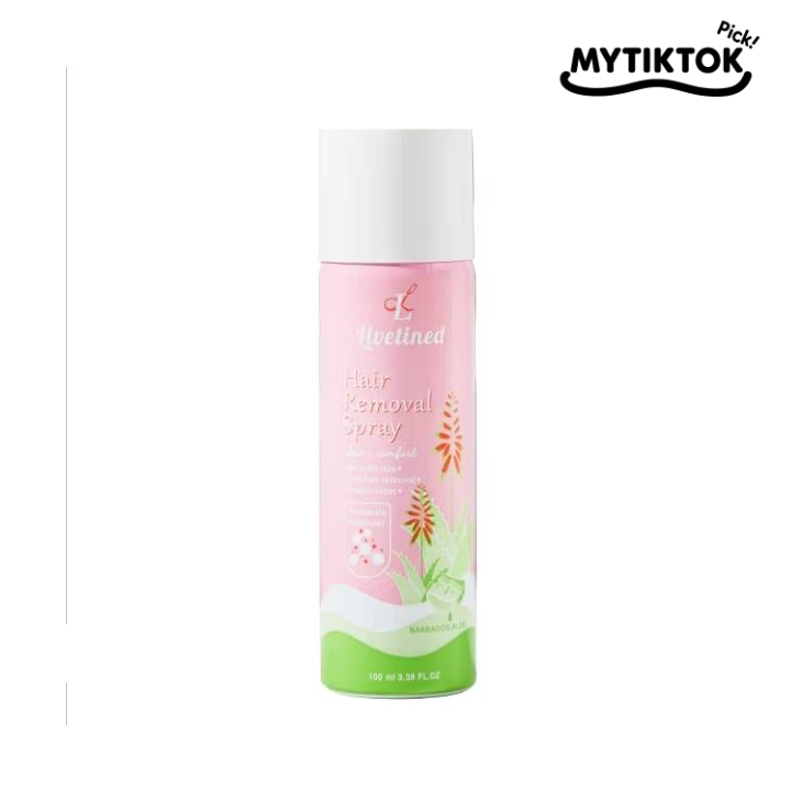 ครีมกำจัดขน ยี่ห้อ LIVETINED HAIR REMOVAL SPRAY (ไลว์ฟไทน์)