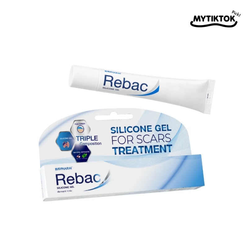 ยาทาแผลเป็นยี่ห้อ Rebac Silicone Gel (รีแบค)