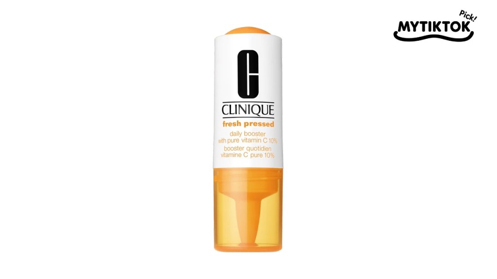 ครีมรักษาฝ้ายี่ห้อไหนดี Clinique Fresh Pressed™ Daily Booster (10% Pure Vitamin C)