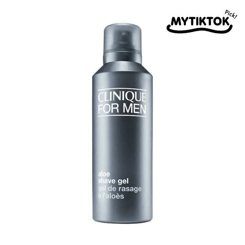โฟมโกนหนวดผู้ชาย ยี่ห้อ Clinique For Men Aloe Shave Gel