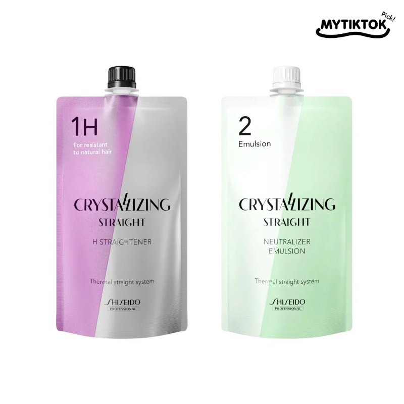 เคราติน ยี่ห้อ Shiseido Crystallizing Straight (สูตรเคราตินอัปเกรด)