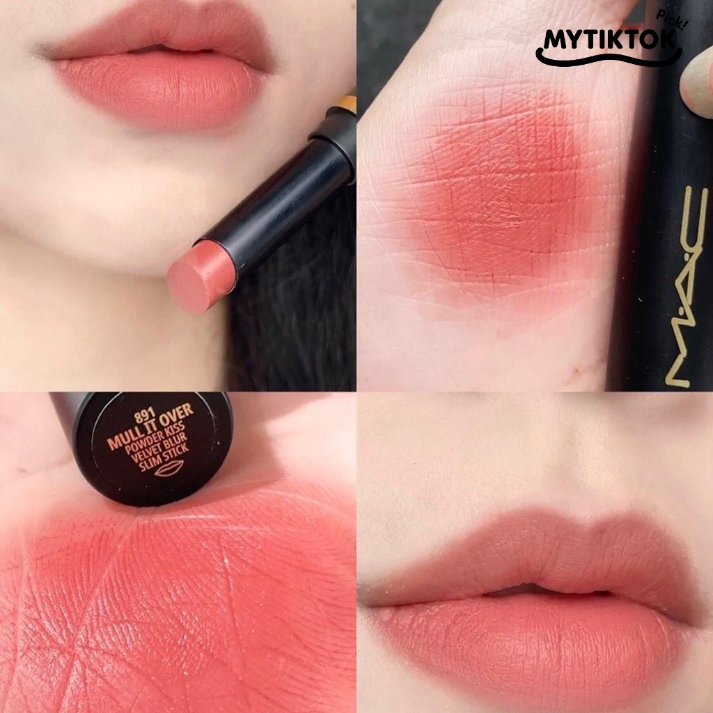  MAC Powder Kiss Velvet Blur Slim Stick (เฉด Mull It Over)